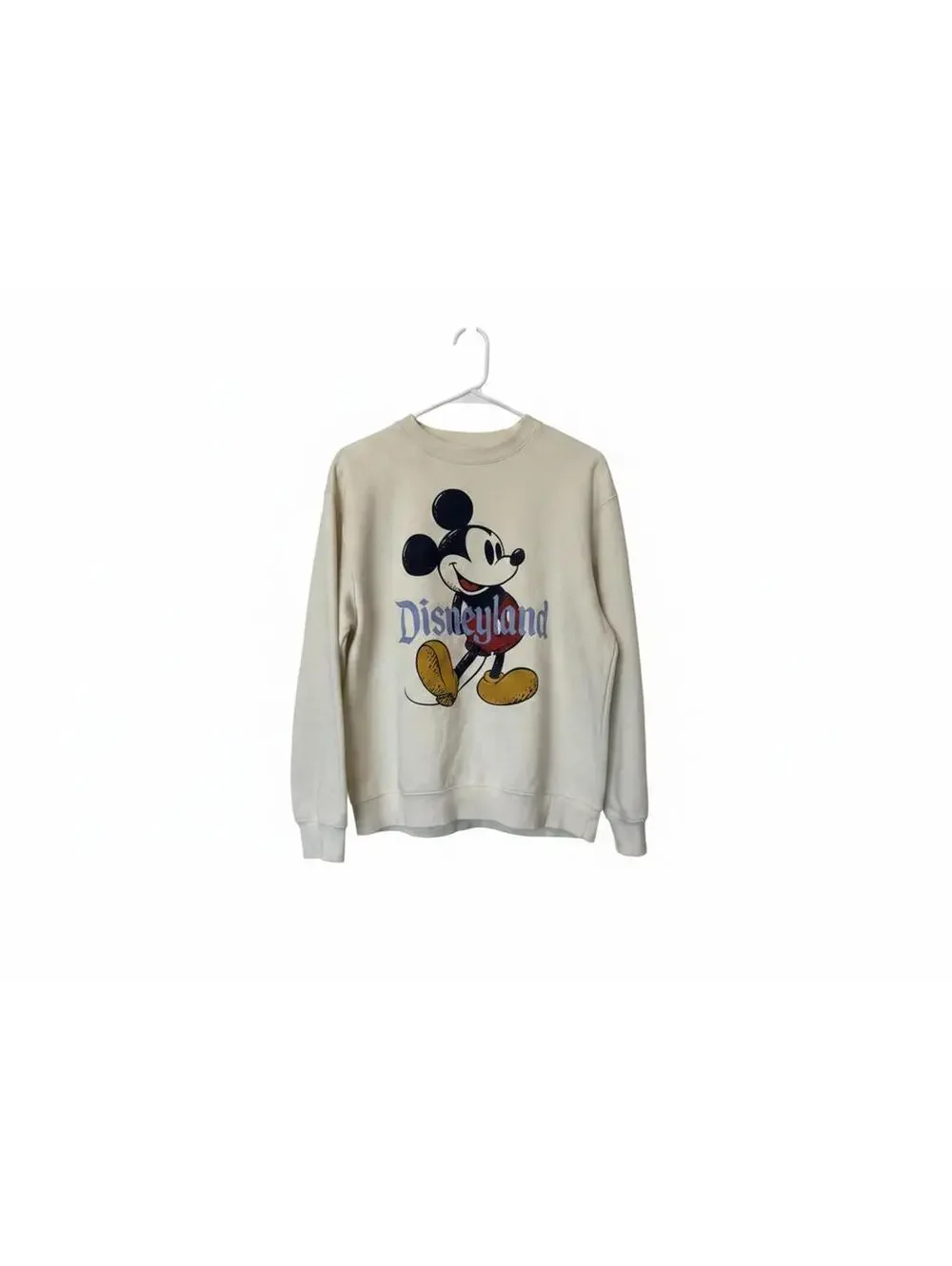 Disneyland Mickey Mouse Crewneck Sweatshirt (M) - "Original Mickey" - Picture 1 of 3